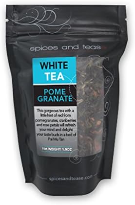 Spices and Tease - White Tea Pomegranate - 1.5oz