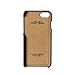 iPhone 8/iPhone 7 Coated Leather Case with Slots for ID/bank cards - Perfect Slim Fit Cases by Simons of London - Luxury Back Cover with Gift Box (iPhone 8 and 7, Walnut Brown)