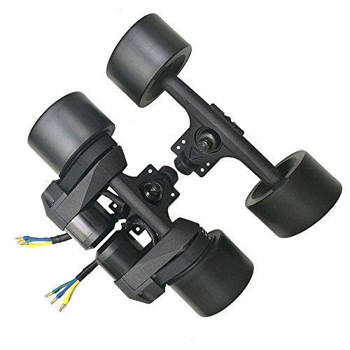 PROMOTOR Dual Electronic Skateboard Longboard 83MM Wheel 1500W Motor Electric Long Board Drive Kit Black