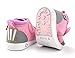 ikiki Squeaky Shoes for Toddlers/Little Kids (Pink Owl, Pink, Size 4)
