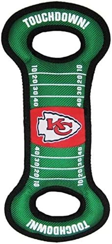 Pet Care Preferred Kansas City Chiefs Field Pull Dog Toy
