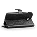 Lumia 640 XL Case, J&D [Stand View] Microsoft Lumia 640 XL Wallet Case [Slim Fit] [Stand Feature] Premium Protective Case Wallet Leather Case for Lumia 640 XL (Black) - [NOT Compatible With Lumia 640]