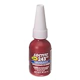Loctite 1329837 243 Blue Medium Strength Threadlockers, 0.34 oz., 10 mL, 3/4" Thread