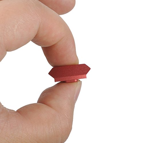 TuFok Low Profile Keymod Rail Section Aluminum (9-Slot RED)