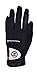 Zero Friction Men's Motion Fit by Johnny Miller Golf Glove, Black/White Flap, Left Hand, One Size