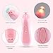 Electric Nail File Drill for Baby No Sharp Claws Hurt, 6 in 1 Safety Cutter Trimmer Clipper for Toes and Fingers (Pink)