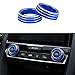 TopDall Audio Speaker Engine Auto Press Start Ignition AC Climate Knob Ring Sticker Compatible for Honda Civic