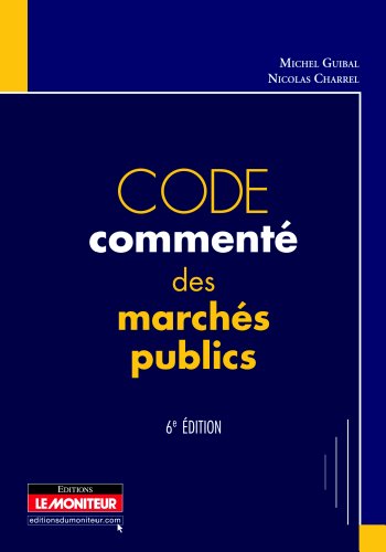 Code commenté des marchés publics