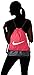 Nike Brasilia Training Gymsack, Drawstring Backpack with Zippered Sides, Water-Resistant Bag, Rush Pink/Black/White