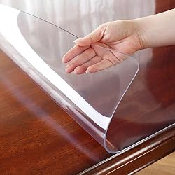 OstepDecor Clear Desk Protector 2mm Thick, 12 x 54