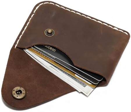 Amazon.com: JJ Leathersmith - Leather Wallet Slim - Cafe