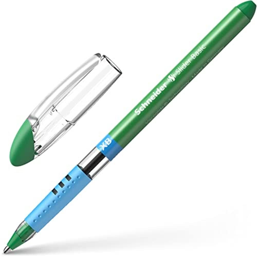 Schneider Slider Basic Ballpoint Pen - XB Green