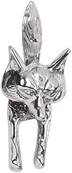 Polished Chrome Fantastic Mr Fox Fox Head Door Knocker Front Door Furniture Amazon Co Uk Diy Tools