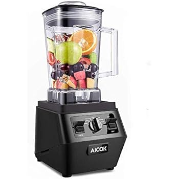 Aicok Smoothie Blender Blender For Soup High Speed Blender 30000rpm Commercial Blender Countertop Blender With Huge Tritan Pitchercup Heavy