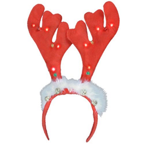 Flashing Reindeer Headband