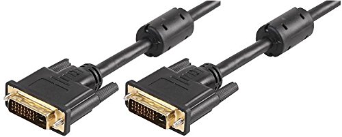 Pro Signal PSG04008 DVI Male to Male Lead, 3m, Black