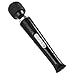 Powerful Black Wand Massager Vibrator by Pikake - Multi-Speed Waterproof Magic Wands Wireless Vibrators