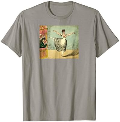 Vintage Sexy Ballet Dancer T-shirt for Women-Funny Dance Tee