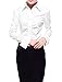 Allegra K Women Single Breasted Long Sleeves Ruched Front Shirt