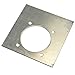 Recessed D-Ring 6,000 lb. Cap. Tiedown w/ Backing Plate - 4 pack