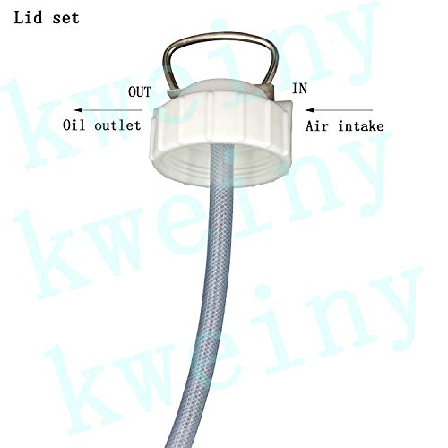 kweiny Pneumatic Syringe for Auto Transmissions | Oil Changer Pump for Car Gearbox 1.2 Liter - Thumbnail 4