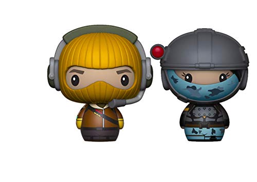Funko 38027 Pint Size Heroes: Fortnite - Raptor & Elite Agent 2 Pack, Multicolor