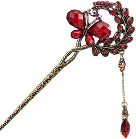 dolly2u Retro Hair Decor Hair Stick Chinese-style Traditional Tassels Hair Clip Hair Pin
