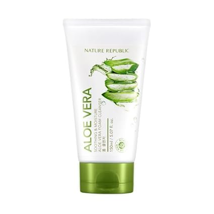 NATURE REPUBLIC Aloe Vera Foam Cleanser