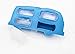Ouddy Silicone Trays, Ice Cube Molds for Chilling Whiskey, One Size, x-Blue