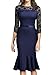 MissMay Women's Vintage Lace Business Cocktail Party Mermaid Pencil Dress