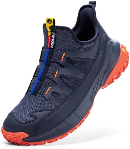 Amazon.com | FitVille Mens Wide Hiking Shoes Water Repellent  display picture 3