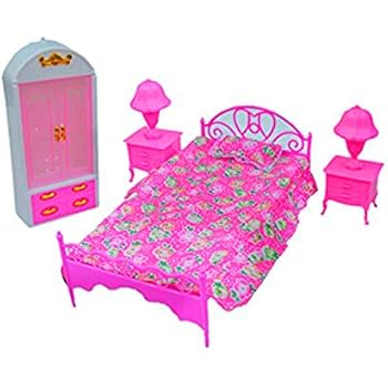Amazon Com Kangkang Cheap Doll House Furniture Set Bedroom