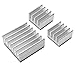 Addicore Raspberry Pi Heatsink Set for B B+ 2 and 3 (Set of 3 Aluminum Heat Sinks)