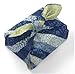 Furoshiki- Japanese Traditional Wrapping Cloth (Kyoto-Stripe: Blue/Olive Green)