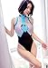 Lucky2Buy Women's Cute D.va Cosplay High Cut Leotard Lingerie One-Piece Bodysuit Teddy (Hatsune Miku)