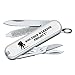 Victorinox Swiss Army Classic SD Pocket Knife, White with WWP Logo