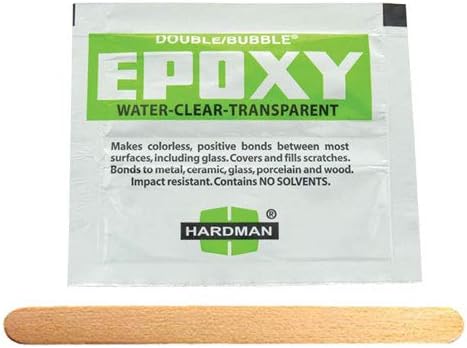 Green-Label Crystal Clear (Clear as Water) Epoxy 25 Packs (#04004)