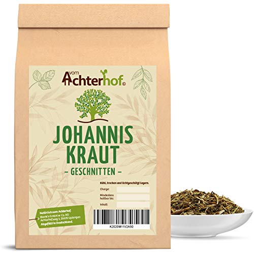 1 kg Johanniskraut geschnitten Johanniskraut-Tee Kräutertee natürlich vom-Achterhof