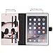 Dteck 9.7 Inch Case for Apple iPad Air 2 2014 Released Tablet (A1566/A1567) - Slim Fit Pretty Flip Folio Stand PU Leather Protective Case Cover with Card Slots/Stylus Pen (Cute Panda)