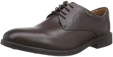 Clarks ChilverWalkGTX - Zapatos con Cordones de Cuero Hombre