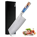 Vegetable Cleaver Knife, FOSSIBOT Meat Cleaver 7