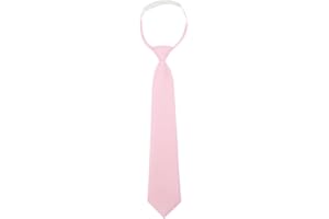 Mantieqingway Pre-tied Ties for Women, Adjustable Nect Ties for Girls/Boys 2.56'' Skinny Tie for School, Wedding, Business