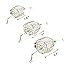 bouti1583 Fishing Bait Trap Cage Feeder Basket Holder Lure Fish Accessories 5 Pcs