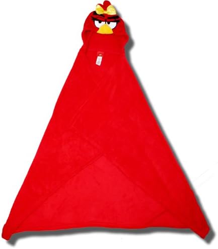 Angry Birds Girls Hooded Wrap Blanket - One Size
