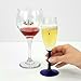 Holiday Wine Glass Charm Sticker Tags - A simple way to add that extra decoration detail to your perfect holiday party