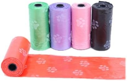 TeamNuYou Pick'n Toss Eco Friendly Scented Biogradable 120 Corn Starch Dog Plastic Poop Bag On Roll