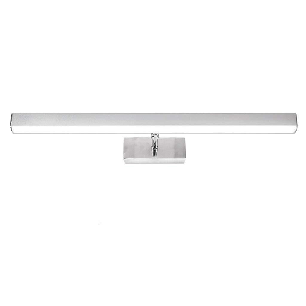 Mirror Front Light Lighting Led Mirror Light Modern Minimalist Stainless Steel Retractable Bathroom Mirror Cabinet Lights Bathroom Mirror Cabinet Wall-Mounted Lamp, BOSS LV, L53cm/8w