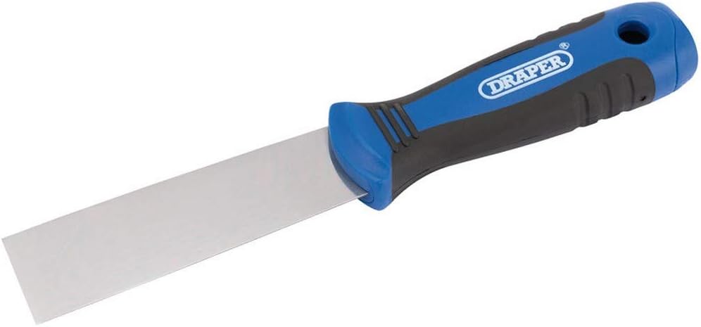Draper 82658 Soft Grip Filling Knife, 32 mm Blade Width , Blue