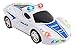 Battery Operated Bump and Go Transformers Toys for Kids Car Transformer Robot Police Car Toy Realistic Engine Sounds and Beautiful Flash Lights (Police Racing Car)