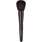bareMinerals Supreme Finisher Makeup Powder Brush with Synthetic Fibers, For Applying Setting Powders, Highlighters + Bronzers, Vegan Blending Brush